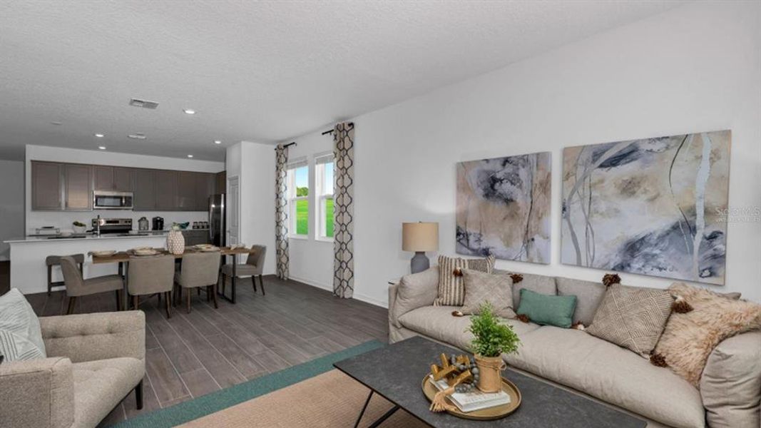 Furnished interior view inside a new home in Rivington, Debary (Image 5).