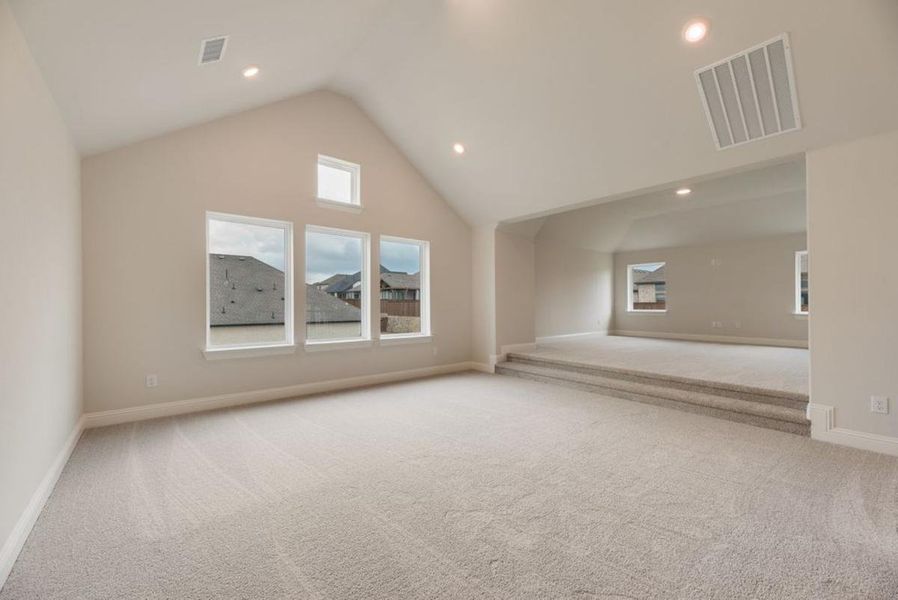 Spacious, unfurnished interior of a new home in Monterra, Fate (Image 31). Spacious, unfurnished interior of a new home in Monterra, Fate (Image 31).