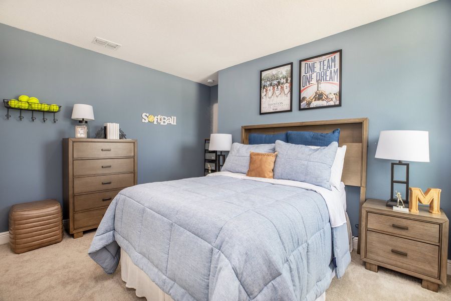 Furnished interior view inside a new home in Mirada, San Antonio (Image 41).