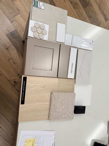 Sample of building materials used in homes in Saddle Ridge at Wildhorse Ranch, Austin (Image 28). Sample of building materials used in homes in Saddle Ridge at Wildhorse Ranch, Austin (Image 28).