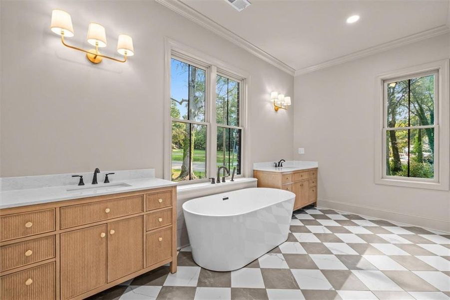 Furnished interior view inside a new home in , Carrollton (Image 12).