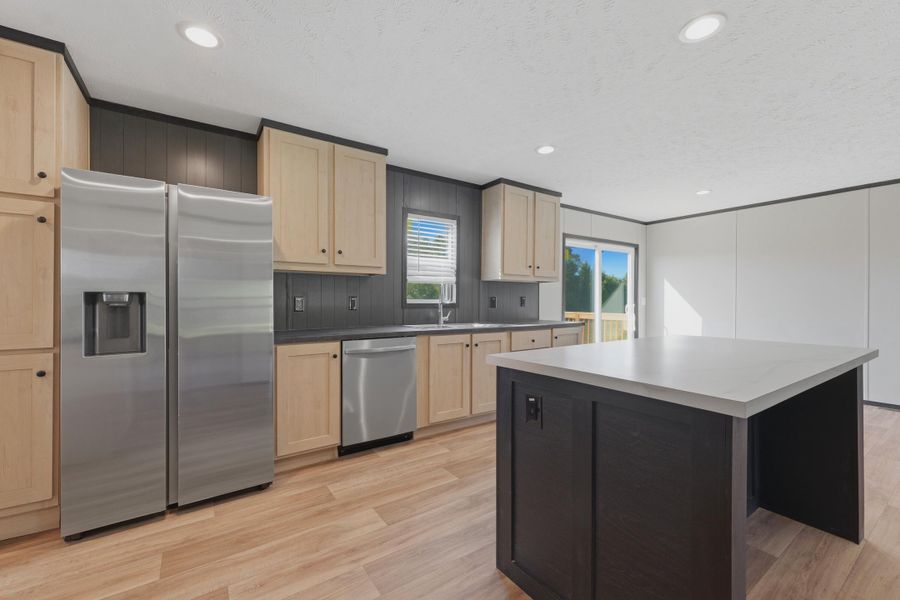 Furnished interior view inside a new home in , Cross (Image 5).