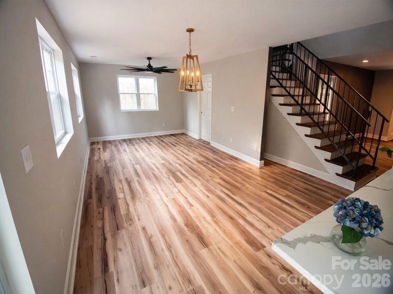 Spacious, unfurnished interior of a new home in , Charlotte (Image 15). Spacious, unfurnished interior of a new home in , Charlotte (Image 15).