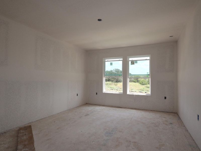 In-progress construction of a new home in Colony at Cole Springs, Buda, TX (Image 13).