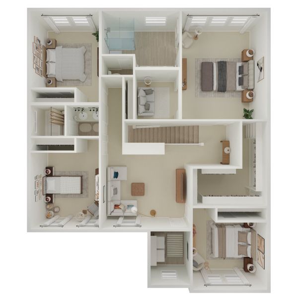 Image 35 representing the Knoxville by K. Hovnanian® Homes in Stono Village, Hollywood, SC.