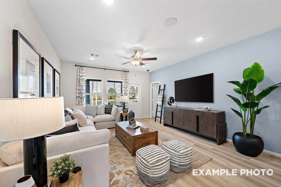 Furnished interior view inside a new home in Emberly, Beasley (Image 13).