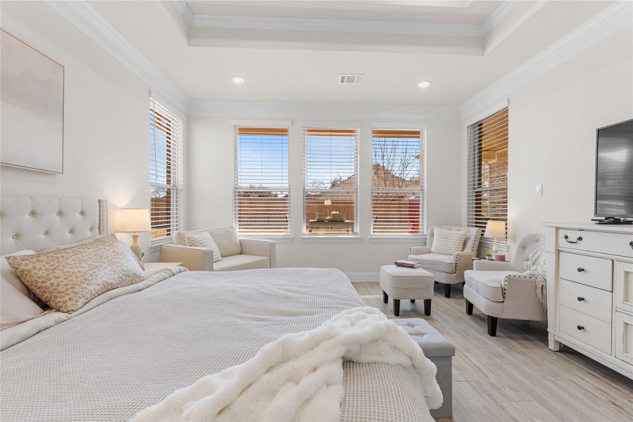 Furnished interior view inside a new home in Bentwater, Montgomery (Image 14).