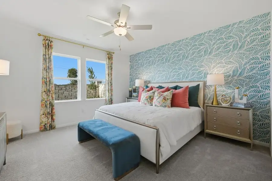 Furnished interior view inside a new home in Longview, Del Valle (Image 4).
