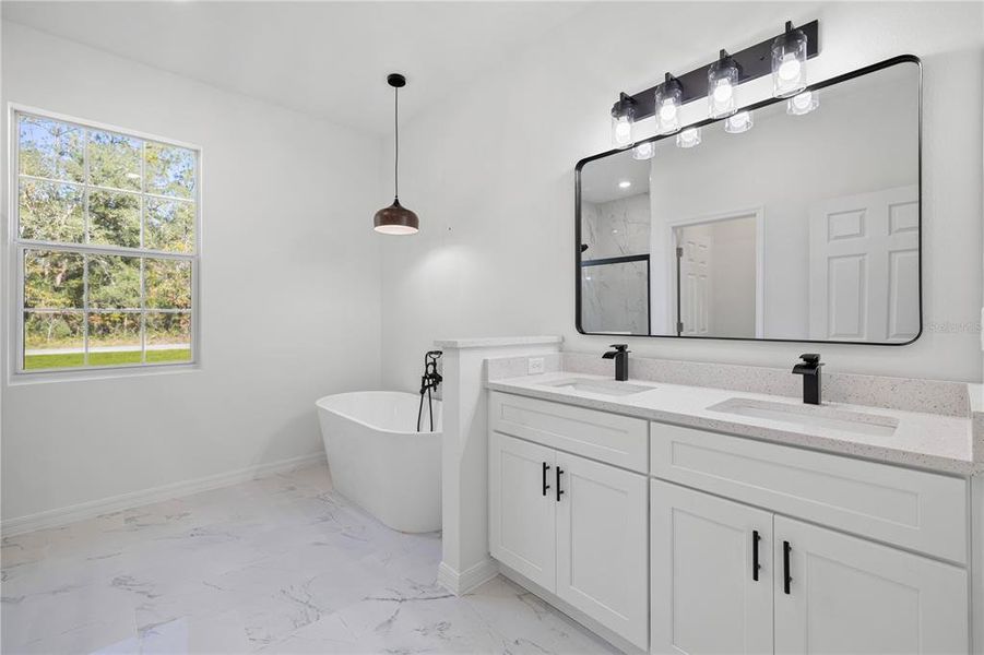 Furnished interior view inside a new home in , Poinciana (Image 9).