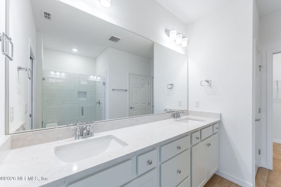 Furnished interior view inside a new home in , Yulee (Image 14).