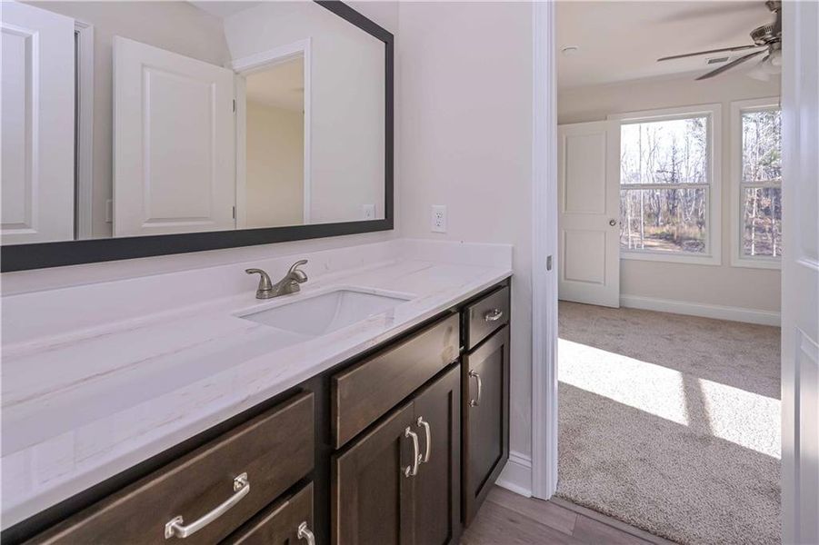 Furnished interior view inside a new home in , Buchanan (Image 12).