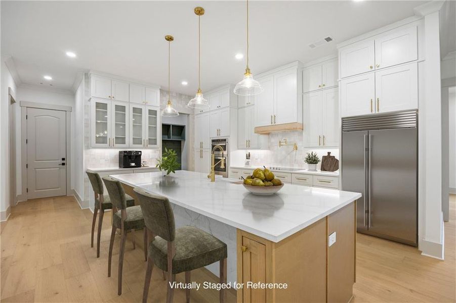 Furnished interior view inside a new home in , Winder (Image 29).