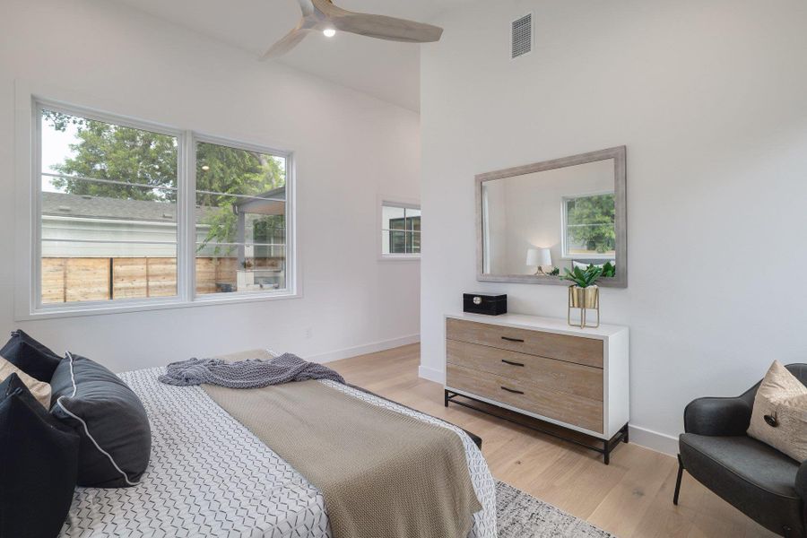 Furnished interior view inside a new home in , Austin (Image 18). Furnished interior view inside a new home in , Austin (Image 18).