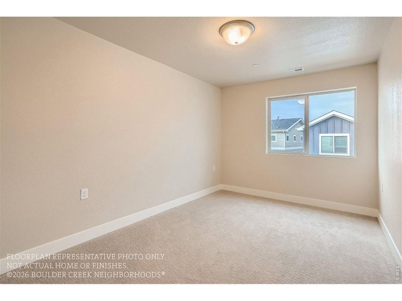Spacious, unfurnished interior of a new home in , Boulder (Image 22).