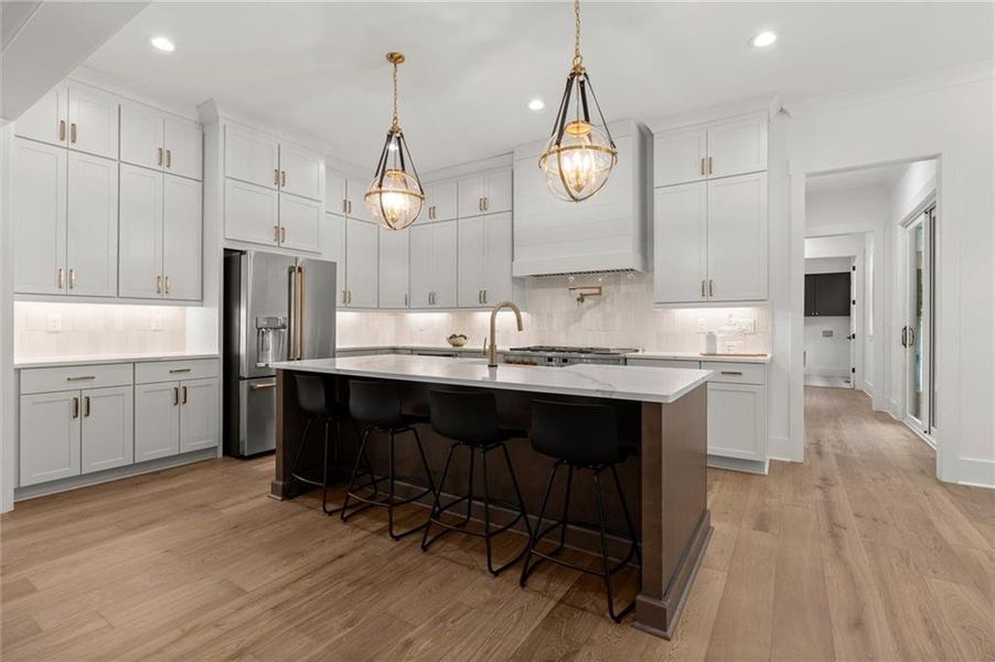 Furnished interior view inside a new home in , Canton (Image 11).