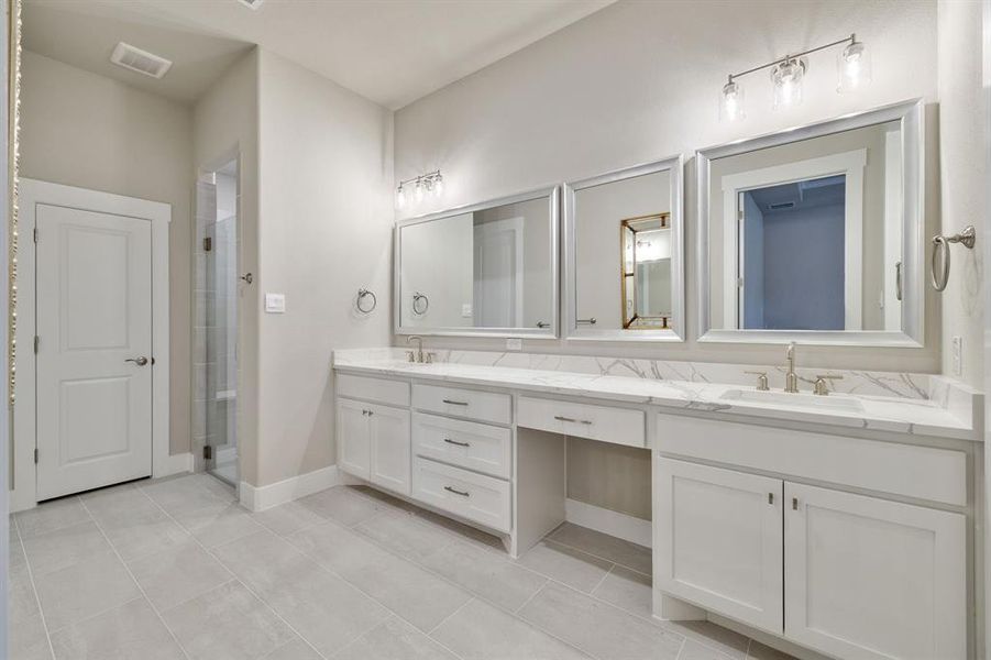 Furnished interior view inside a new home in , Prosper (Image 9). Furnished interior view inside a new home in , Prosper (Image 9).