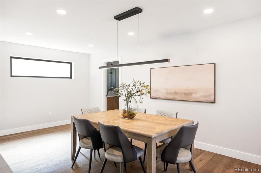 Furnished interior view inside a new home in , Denver (Image 13).