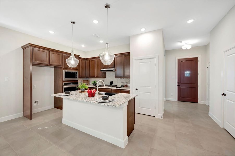 Furnished interior view inside a new home in Indigo 35’ Homesites, Richmond (Image 6).