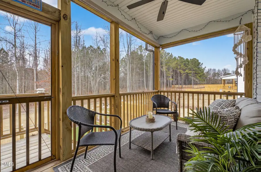 Screened porch w/views, views, views!