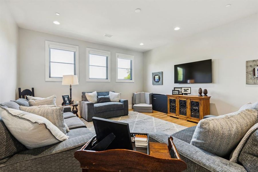 Furnished interior view inside a new home in , Westlake (Image 13). Furnished interior view inside a new home in , Westlake (Image 13).