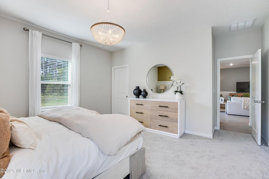 Furnished interior view inside a new home in Trailmark, St. Augustine (Image 23).