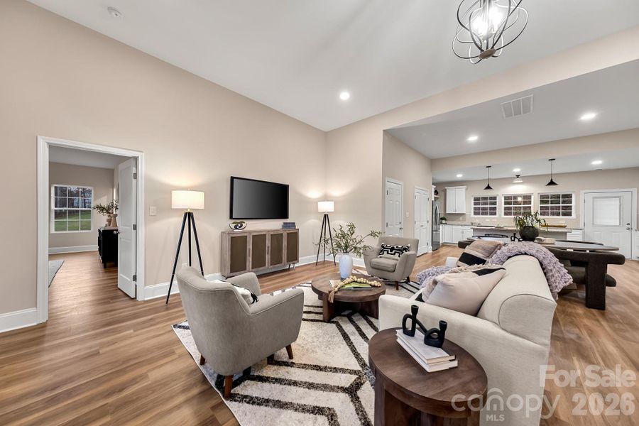 Furnished interior view inside a new home in , Rock Hill (Image 10).