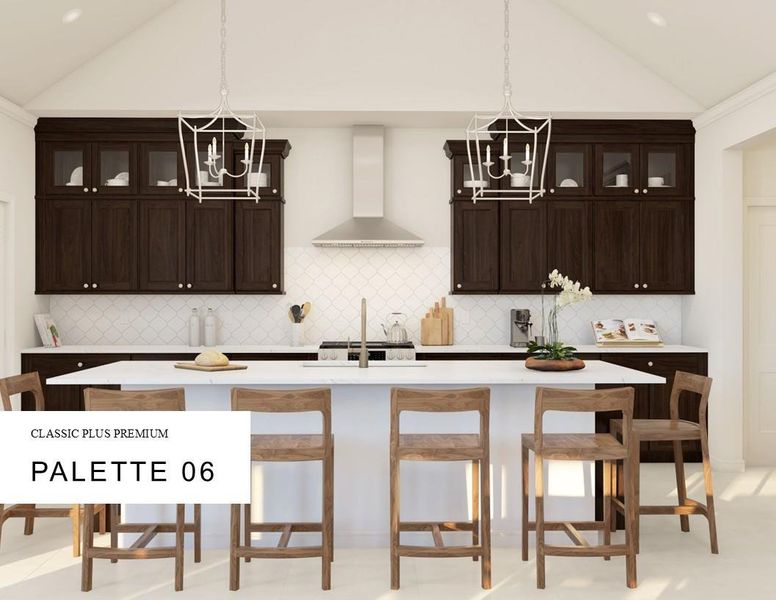 Classic Look Palette 6 Selection Sheet (*Artist rendering used for illustration purposes only.) Classic Look Palette 6 Selection Sheet (*Artist rendering used for illustration purposes only.)