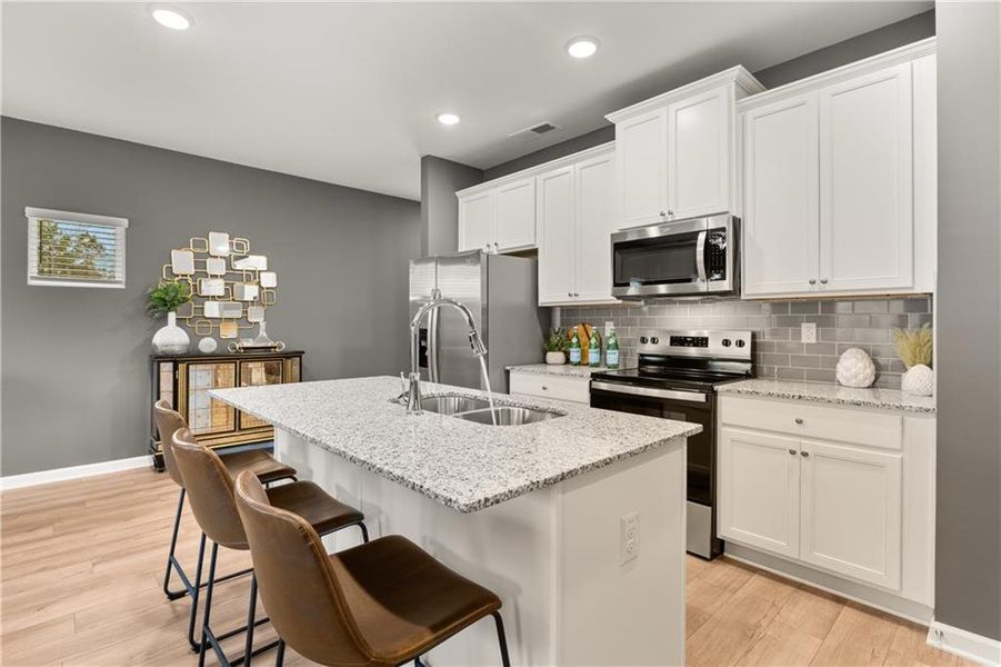 Furnished interior view inside a new home in Reeves Park, Stockbridge (Image 10).