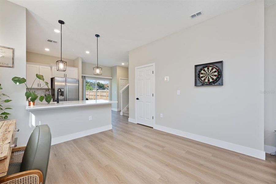 Furnished interior view inside a new home in , Orlando (Image 17). Furnished interior view inside a new home in , Orlando (Image 17).