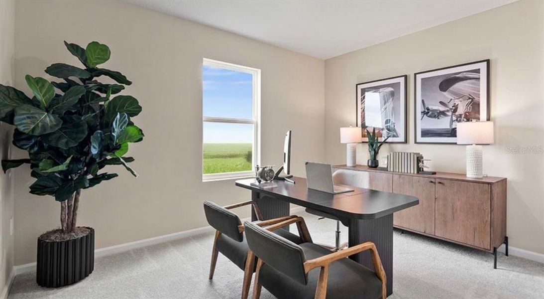 Furnished interior view inside a new home in Hunt Club Groves: Manor Key Collection, Lake Wales (Image 16). Furnished interior view inside a new home in Hunt Club Groves: Manor Key Collection, Lake Wales (Image 16).