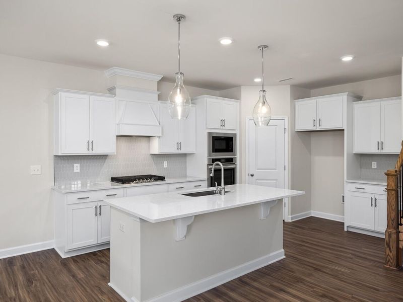 Furnished interior view inside a new home in Retreat at North Main, Lillington (Image 3).