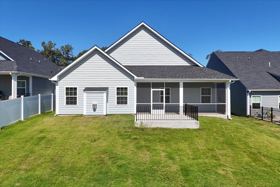 Front exterior of a new home in Linden Park, Moore, SC, highlighting curb appeal (Image 15).