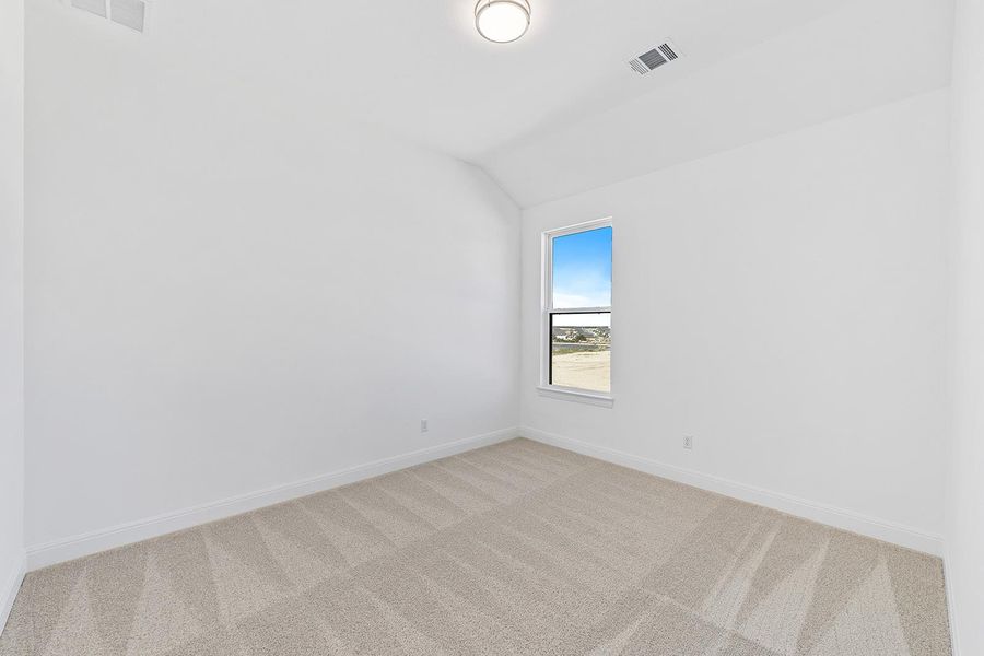 Spacious, unfurnished interior of a new home in Lariat - 70', Liberty Hill (Image 17). Spacious, unfurnished interior of a new home in Lariat - 70', Liberty Hill (Image 17).