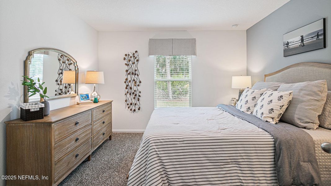 Furnished interior view inside a new home in , Palm Coast (Image 16). Furnished interior view inside a new home in , Palm Coast (Image 16).