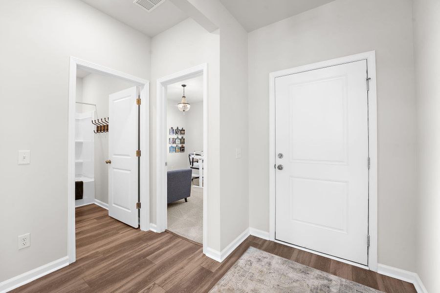 Spacious, unfurnished interior of a new home in Nexton, Summerville (Image 19). Spacious, unfurnished interior of a new home in Nexton, Summerville (Image 19).