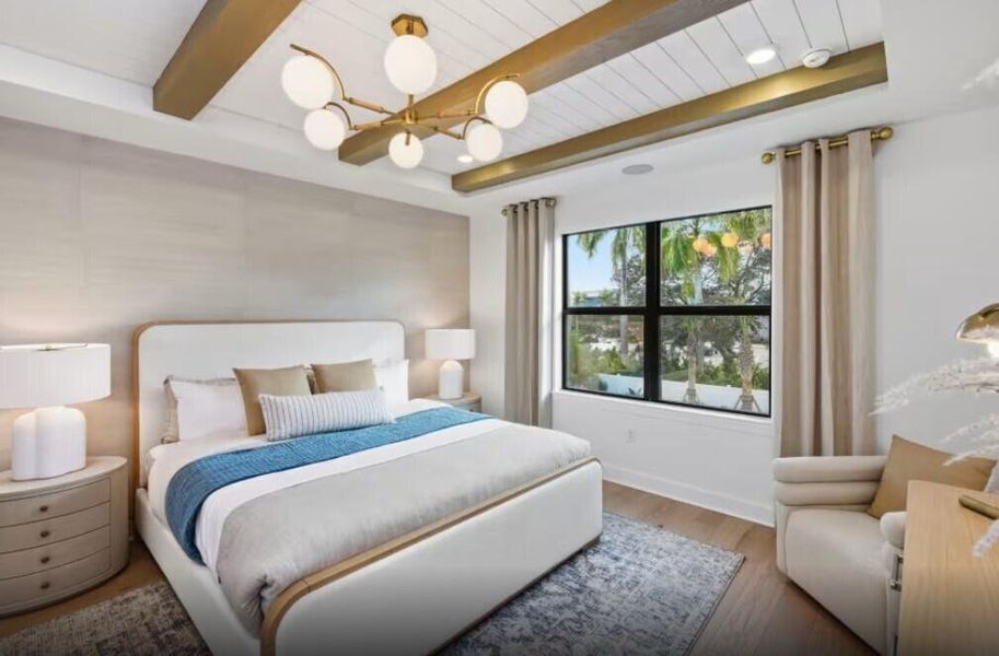 Furnished interior view inside a new home in Greyhawk Landing, Lake Worth (Image 6). Furnished interior view inside a new home in Greyhawk Landing, Lake Worth (Image 6).