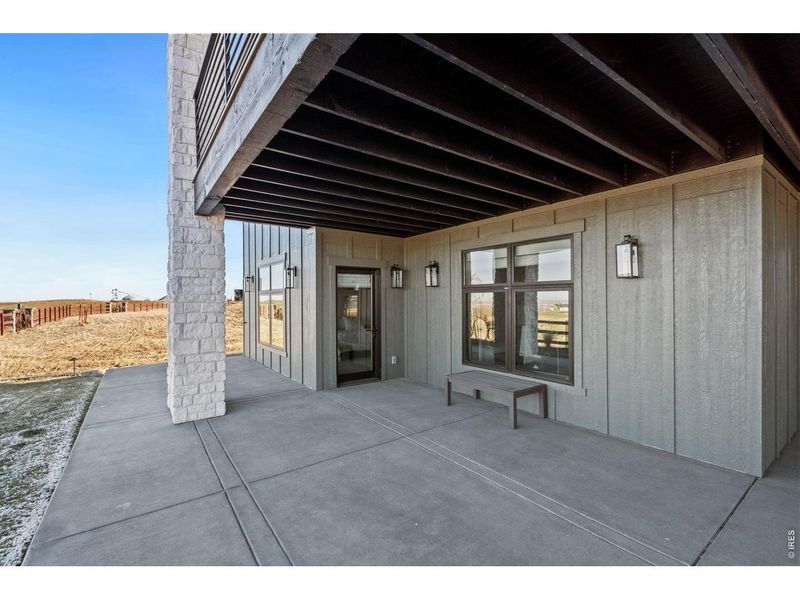 Exterior details and patio area of a home in , Windsor (Image 4).