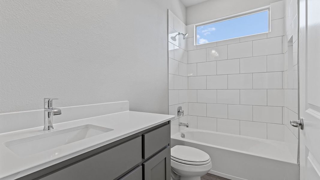 Furnished interior view inside a new home in Morningstar, Aledo (Image 14).