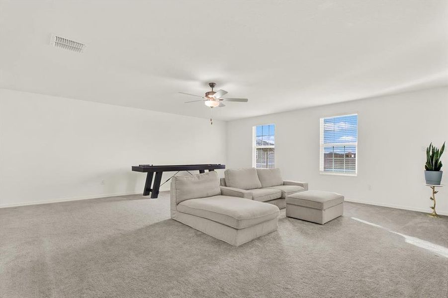 Furnished interior view inside a new home in Mirada, San Antonio (Image 39).