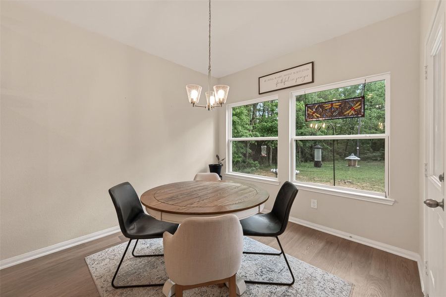 Furnished interior view inside a new home in , Willis (Image 37).
