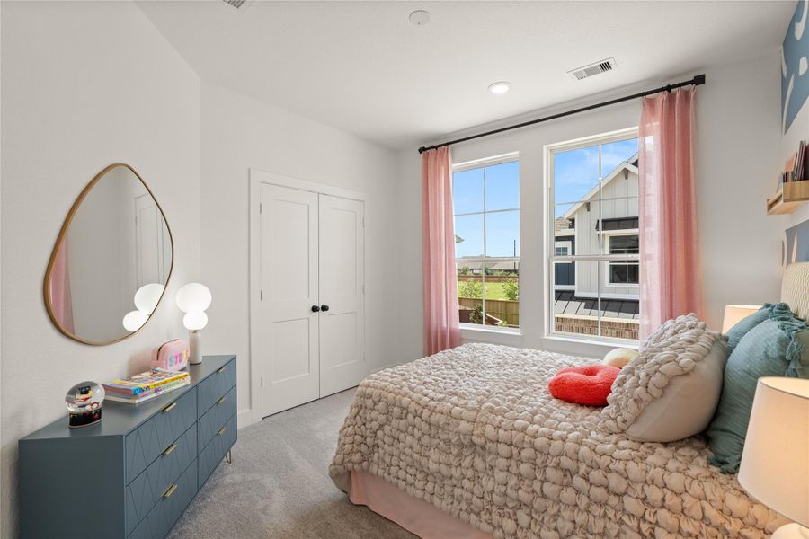 Furnished interior view inside a new home in Elyson, Katy (Image 15).