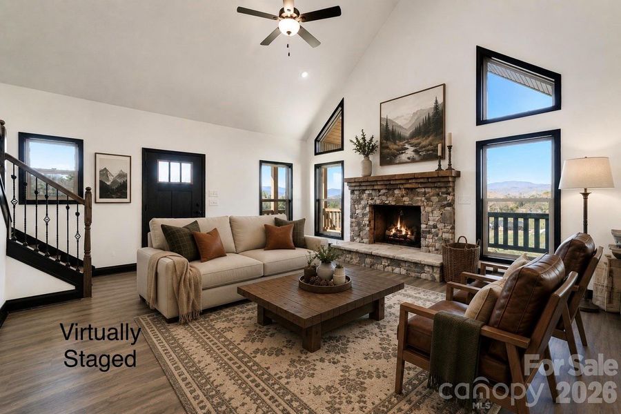 Furnished interior view inside a new home in , Franklin (Image 6).