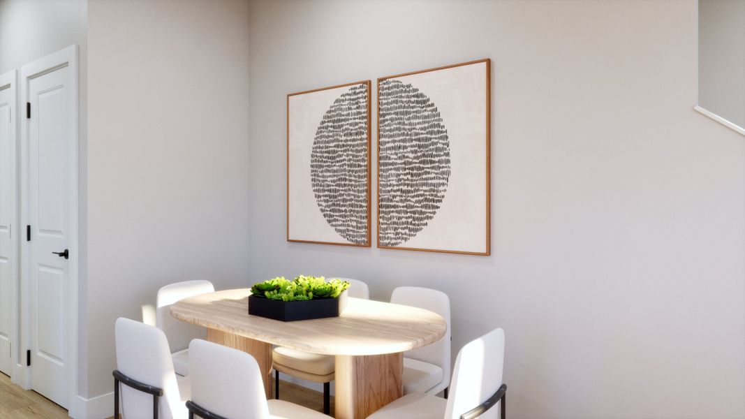 Representative furnished interior of a home built from the D by Trumark Homes in Erie Highlands, Erie (Image 8).