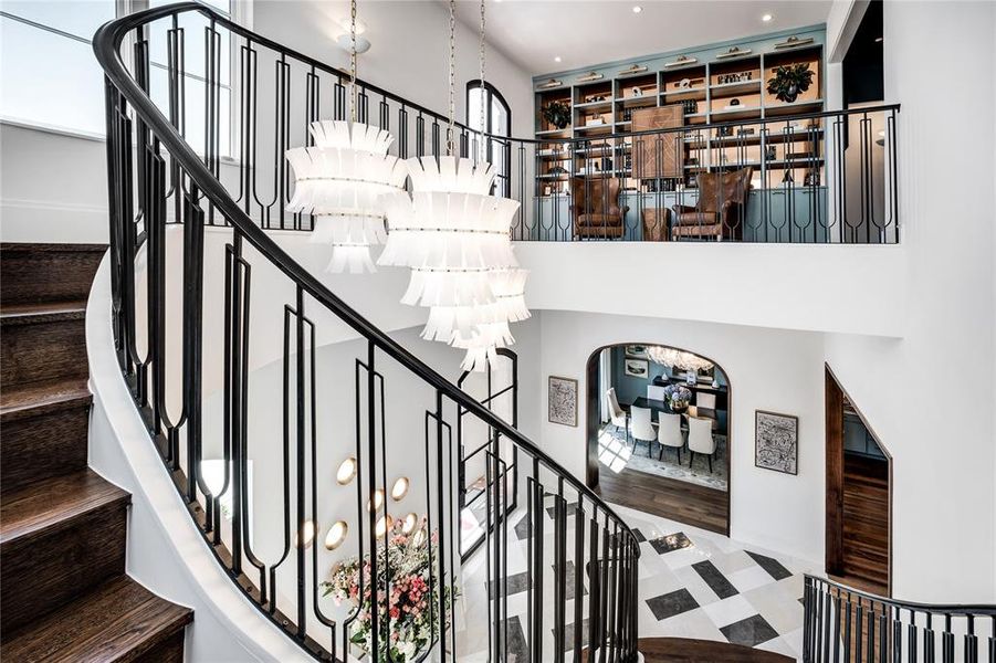 Furnished interior view inside a new home in , Southlake (Image 9).