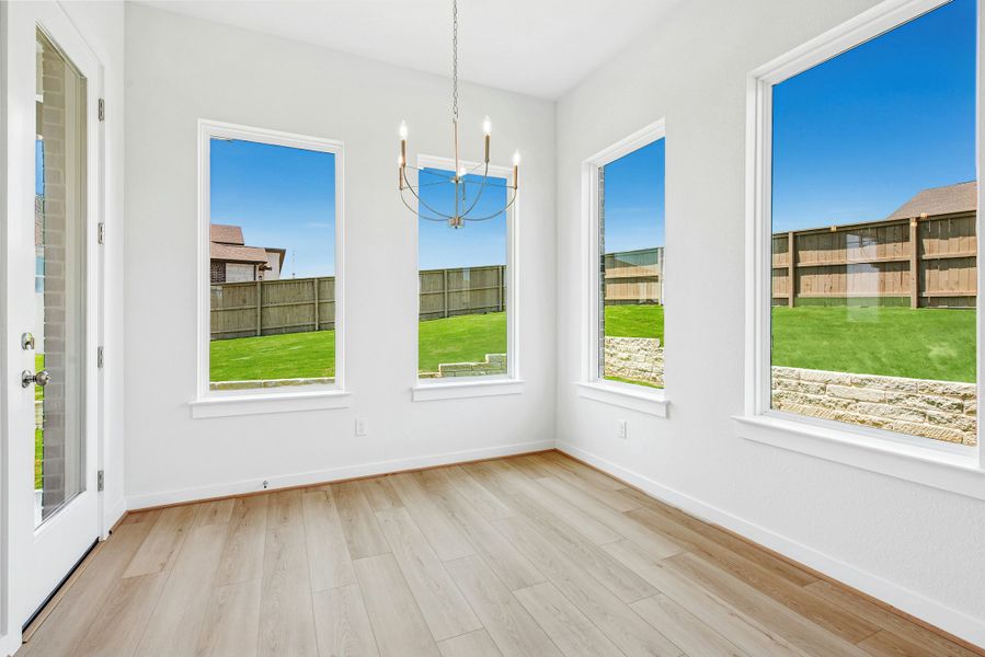 Spacious, unfurnished interior of a new home in The Colony, Bastrop (Image 18). Spacious, unfurnished interior of a new home in The Colony, Bastrop (Image 18).