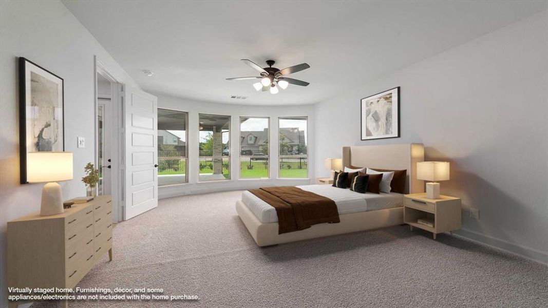 Furnished interior view inside a new home in Somerset Park 80', Rockwall (Image 12). Furnished interior view inside a new home in Somerset Park 80', Rockwall (Image 12).