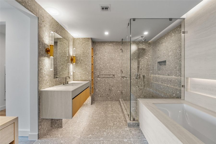 Furnished interior view inside a new home in Casamar, Pompano Beach (Image 7).