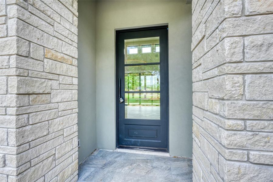 View of property entrance