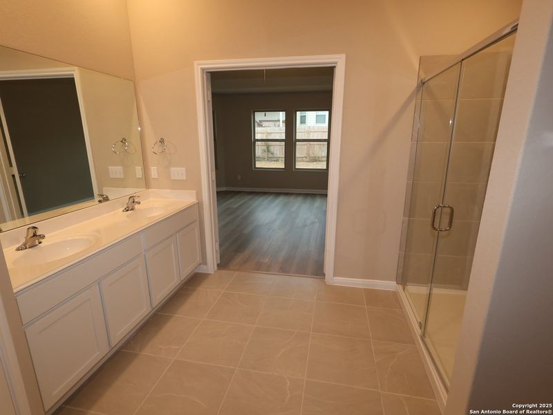 Furnished interior view inside a new home in Greenspoint Heights, Seguin (Image 6).