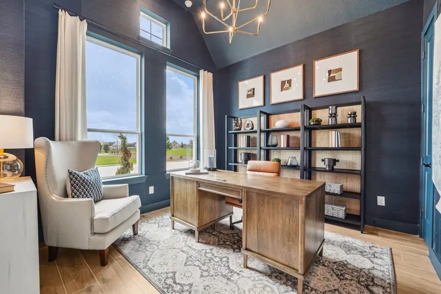 Furnished interior view inside a new home in Wildrye, Waller (Image 11).